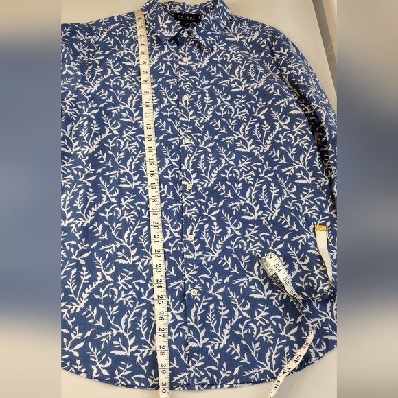 NWT Velvet By Graham & Spencer Fern Print Men's Long Sleeve Button Down Shirt - Picture 15 of 15